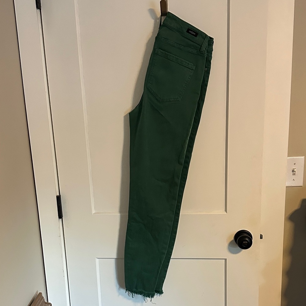 Green Denim Jeans